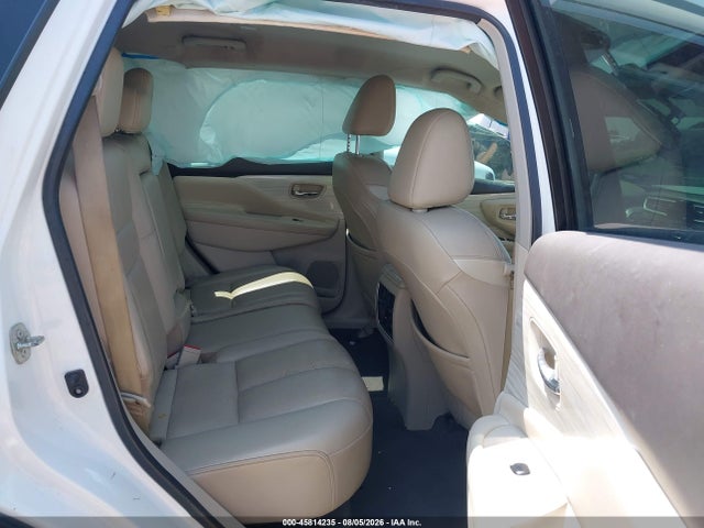 2018 Nissan Murano Sl მანქანა იყიდება აუქციონზე, vin: 5N1AZ2MG1JN184765, აუქციონის ნომერი: 45814235