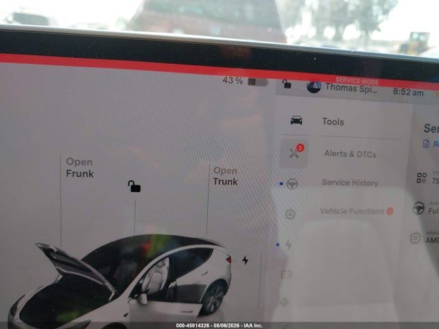 Auction sale of the 2023 Tesla Model Y Awd/long Range Dual Motor All-wheel Drive, vin: 7SAYGDEE5PA120902, lot number: 45814326