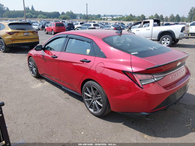 Продажа на аукционе авто 2022 Hyundai Elantra N Line, vin: KMHLR4AF8NU239787, номер лота: 45814360