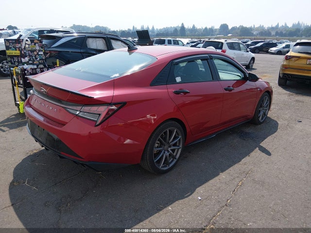Продажа на аукционе авто 2022 Hyundai Elantra N Line, vin: KMHLR4AF8NU239787, номер лота: 45814360