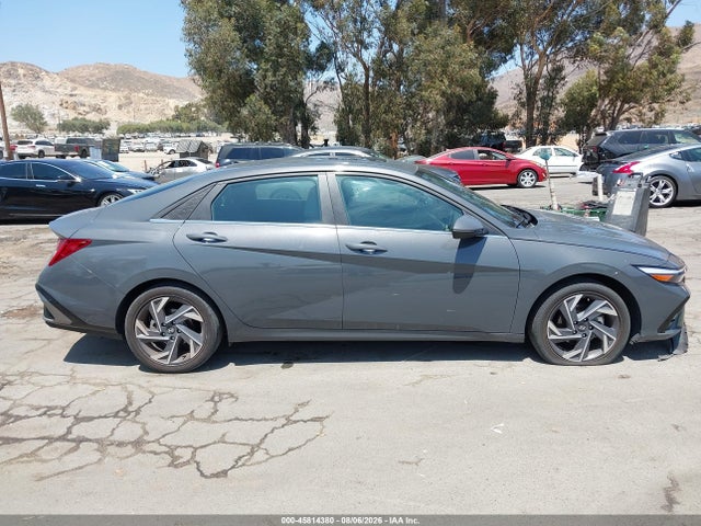 45814380 :رقم المزاد ، KMHLN4DJ8SU129622 vin ، 2025 Hyundai Elantra Hybrid Limited مزاد بيع