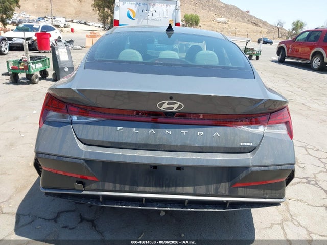 45814380 :رقم المزاد ، KMHLN4DJ8SU129622 vin ، 2025 Hyundai Elantra Hybrid Limited مزاد بيع