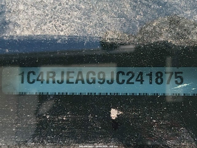Продаж на аукціоні авто 2018 Jeep Grand Cherokee Altitude 4x2, vin: 1C4RJEAG9JC241875, номер лоту: 45814401