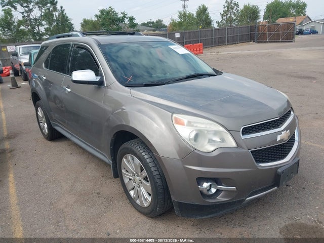 2011 Chevrolet Equinox Ltz მანქანა იყიდება აუქციონზე, vin: 2CNFLGE59B6346701, აუქციონის ნომერი: 45814409