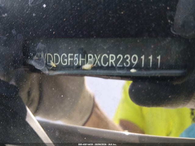 45814439 :رقم المزاد ، WDDGF5HBXCR239111 vin ، 2012 Mercedes-benz C 350 Sport مزاد بيع