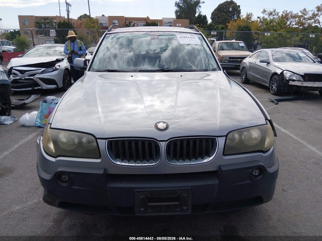 2005 Bmw X3 3.0i მანქანა იყიდება აუქციონზე, vin: WBXPA93485WD23771, აუქციონის ნომერი: 45814442