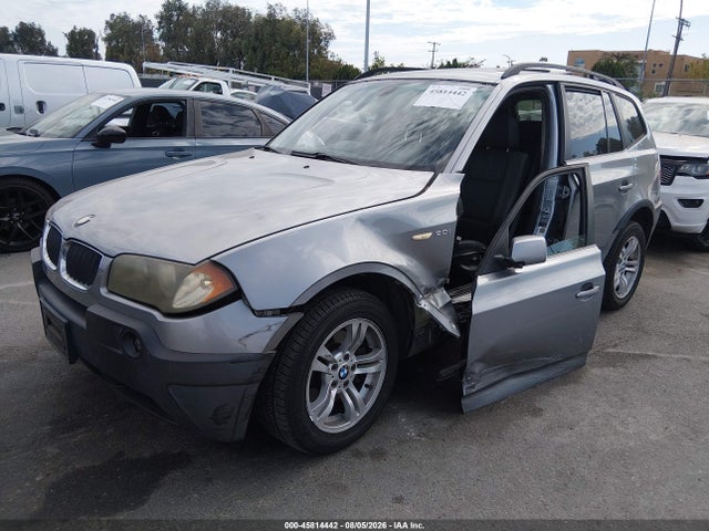2005 Bmw X3 3.0i მანქანა იყიდება აუქციონზე, vin: WBXPA93485WD23771, აუქციონის ნომერი: 45814442