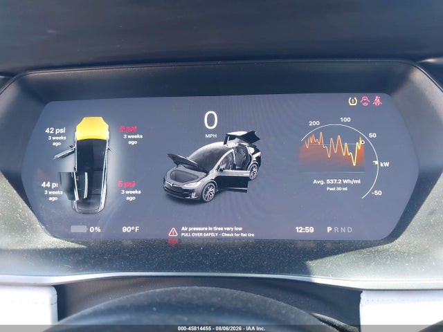 Продажа на аукционе авто 2018 Tesla Model X 100d/75d/p100d, vin: 5YJXCDE20JF103669, номер лота: 45814455