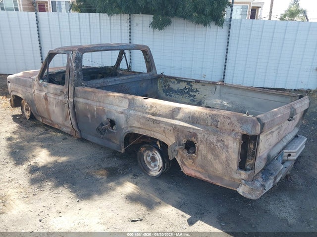 1981 Ford F150 მანქანა იყიდება აუქციონზე, vin: 1FTDF15E5BRA39370, აუქციონის ნომერი: 45814530