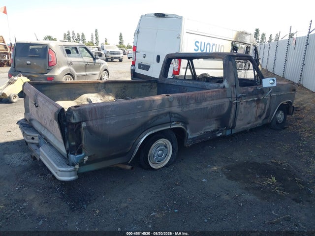 1981 Ford F150 მანქანა იყიდება აუქციონზე, vin: 1FTDF15E5BRA39370, აუქციონის ნომერი: 45814530