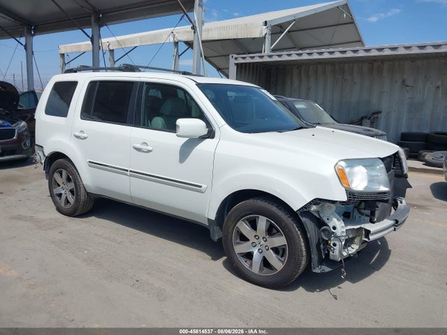 2013 Honda Pilot Touring მანქანა იყიდება აუქციონზე, vin: 5FNYF3H98DB008523, აუქციონის ნომერი: 45814537