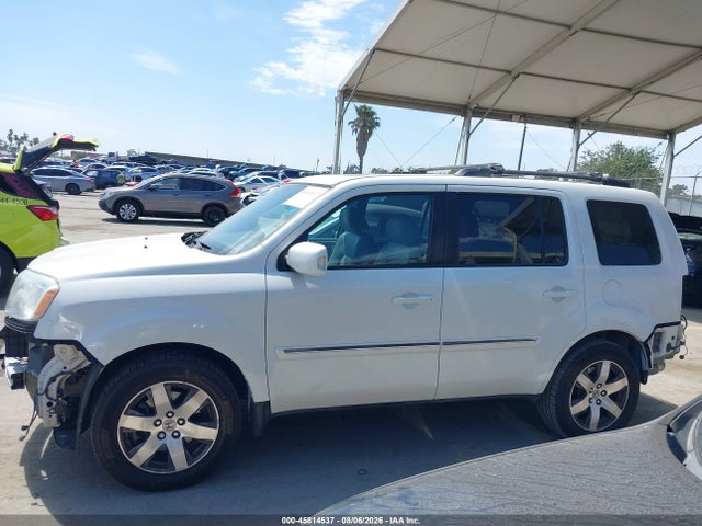 45814537 :رقم المزاد ، 5FNYF3H98DB008523 vin ، 2013 Honda Pilot Touring مزاد بيع