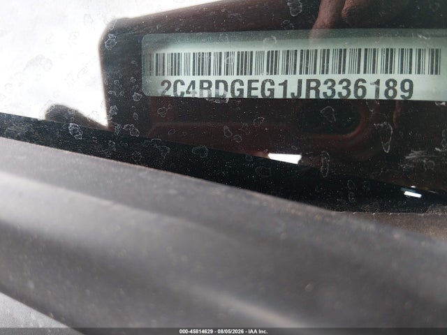 Dodge Grand Caravan Gt 2018 2C4RDGEG1JR336189 Image 9
