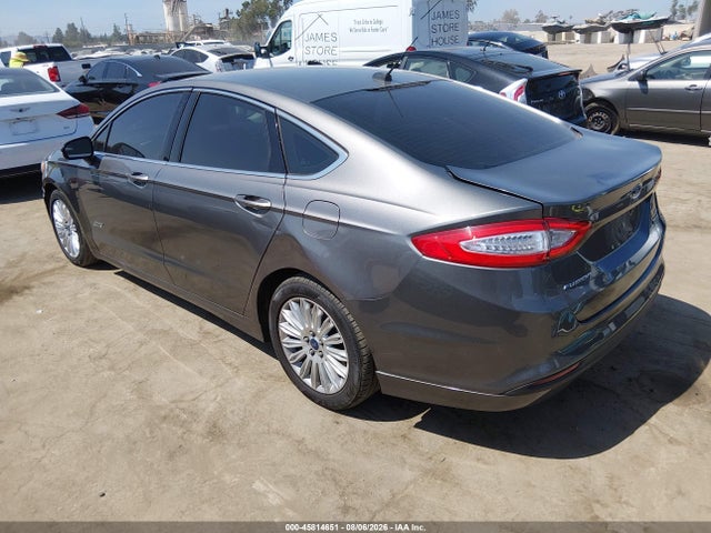 45814651 :رقم المزاد ، 3FA6P0PU8ER177553 vin ، 2014 Ford Fusion Energi Se Luxury مزاد بيع