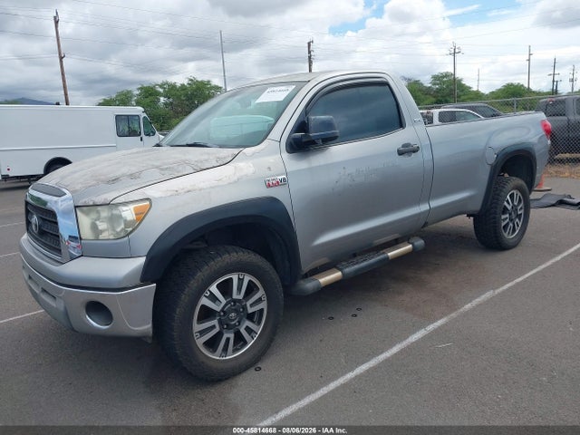 2007 Toyota Tundra Base 5.7l V8 მანქანა იყიდება აუქციონზე, vin: 5TFLV52127X010418, აუქციონის ნომერი: 45814668