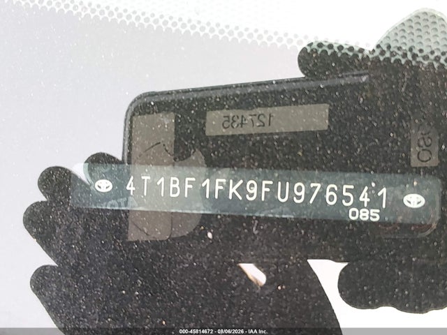 Toyota CAMRY SE 2015 4T1BF1FK9FU976541 Image 9