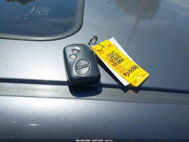 45814690 :رقم المزاد ، JTHBE5C2XC5030813 vin ، 2012 Lexus Is 350 مزاد بيع