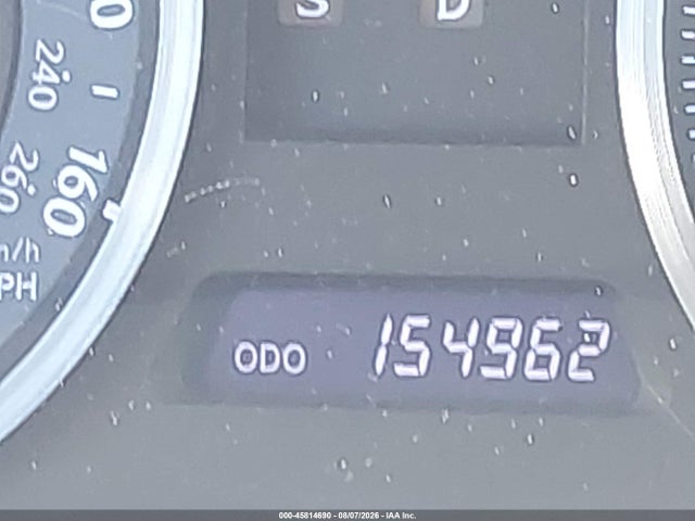 45814690 :رقم المزاد ، JTHBE5C2XC5030813 vin ، 2012 Lexus Is 350 مزاد بيع