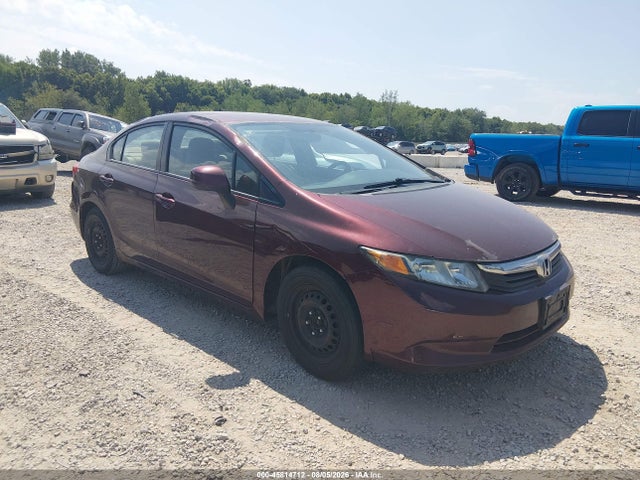Продажа на аукционе авто 2012 Honda Civic Lx, vin: 19XFB2F57CE108968, номер лота: 45814712