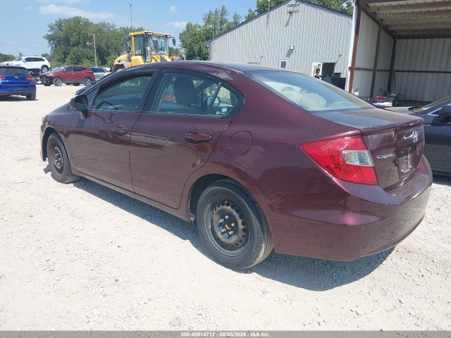 Продажа на аукционе авто 2012 Honda Civic Lx, vin: 19XFB2F57CE108968, номер лота: 45814712
