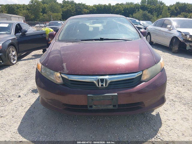 Продажа на аукционе авто 2012 Honda Civic Lx, vin: 19XFB2F57CE108968, номер лота: 45814712
