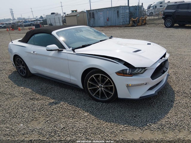 45814738 :رقم المزاد ، 1FATP8UH8K5159500 vin ، 2019 Ford Mustang Ecoboost Premium مزاد بيع