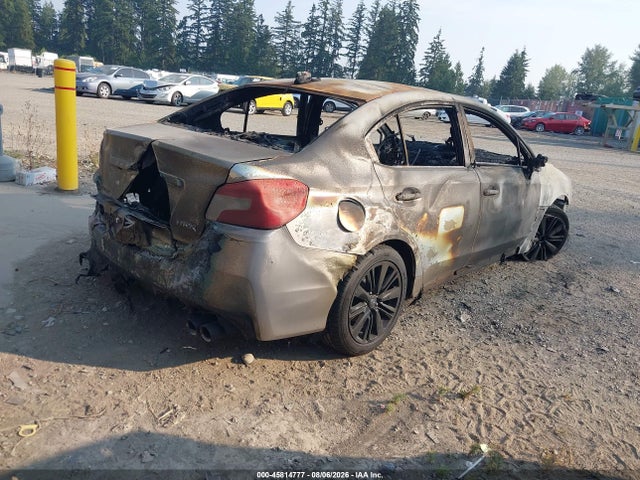 Продаж на аукціоні авто 2015 Subaru Wrx, vin: JF1VA1A61F9820898, номер лоту: 45814777