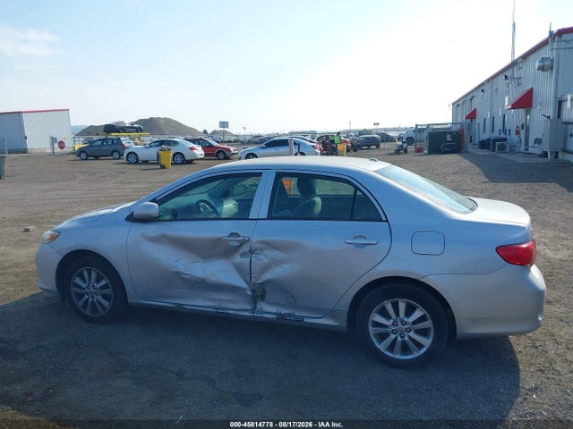 2009 Toyota Corolla Le მანქანა იყიდება აუქციონზე, vin: 2T1BU40E89C136556, აუქციონის ნომერი: 45814778