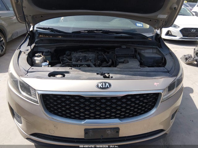 Aukcja sprzedaży 2016 Kia Sedona Lx, vin: KNDMB5C15G6185862, numer aukcji: 45814782