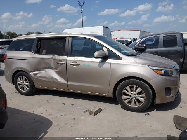 Aukcja sprzedaży 2016 Kia Sedona Lx, vin: KNDMB5C15G6185862, numer aukcji: 45814782