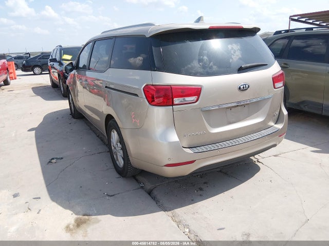 Aukcja sprzedaży 2016 Kia Sedona Lx, vin: KNDMB5C15G6185862, numer aukcji: 45814782