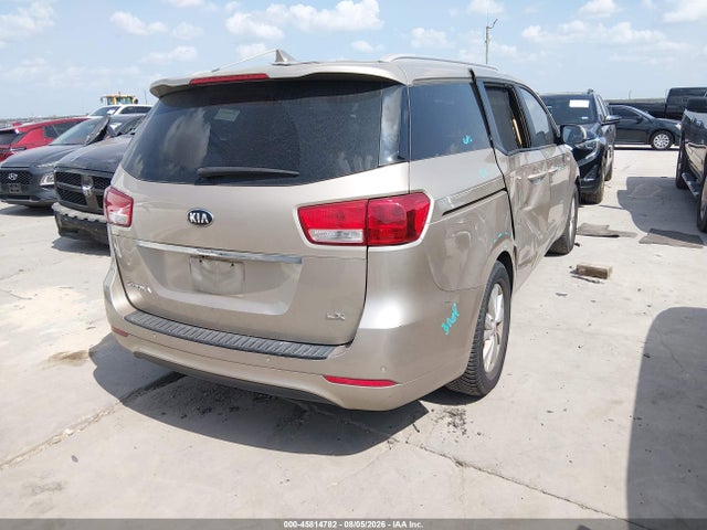Aukcja sprzedaży 2016 Kia Sedona Lx, vin: KNDMB5C15G6185862, numer aukcji: 45814782