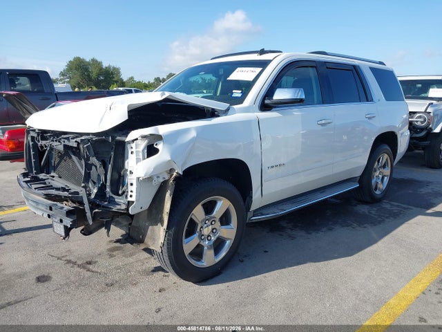 45814786 :رقم المزاد ، 1GNSKCKC2FR212504 vin ، 2015 Chevrolet Tahoe Ltz مزاد بيع