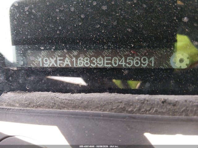 Продаж на аукціоні авто 2009 Honda Civic Ex, vin: 19XFA16839E045691, номер лоту: 45814848