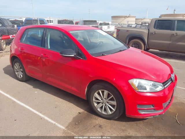Продаж на аукціоні авто 2015 Volkswagen Golf Tsi S 4-door, vin: 3VW217AU9FM022341, номер лоту: 45814891