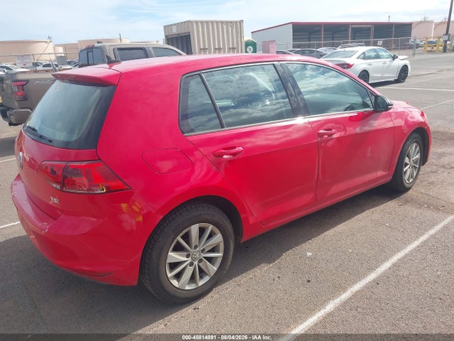 Продаж на аукціоні авто 2015 Volkswagen Golf Tsi S 4-door, vin: 3VW217AU9FM022341, номер лоту: 45814891