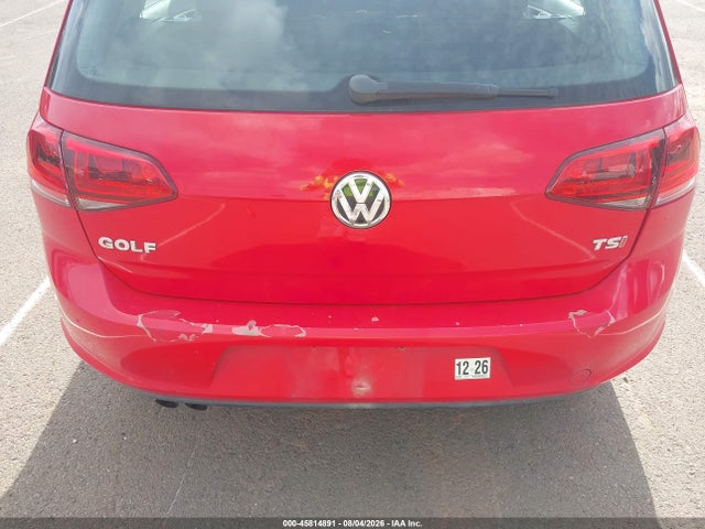Продаж на аукціоні авто 2015 Volkswagen Golf Tsi S 4-door, vin: 3VW217AU9FM022341, номер лоту: 45814891