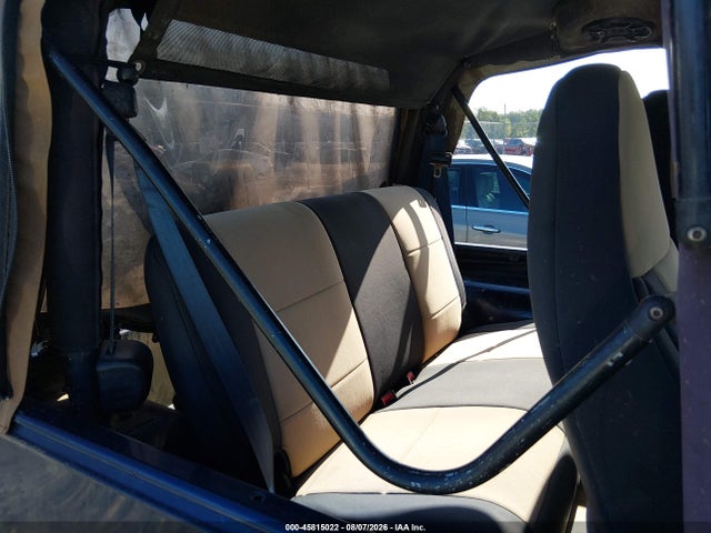 Продаж на аукціоні авто 1997 Jeep Wrangler Se, vin: 1J4FY29P6VP453191, номер лоту: 45815022