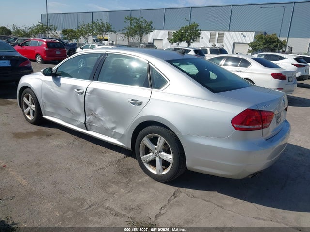 Продажа на аукционе авто 2012 Volkswagen Passat 2.5l Se, vin: 1VWBP7A33CC066869, номер лота: 45815027