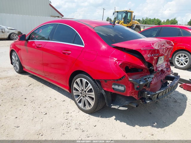 Aukcja sprzedaży 2018 Mercedes-benz Cla 250, vin: WDDSJ4EB7JN653149, numer aukcji: 45815081