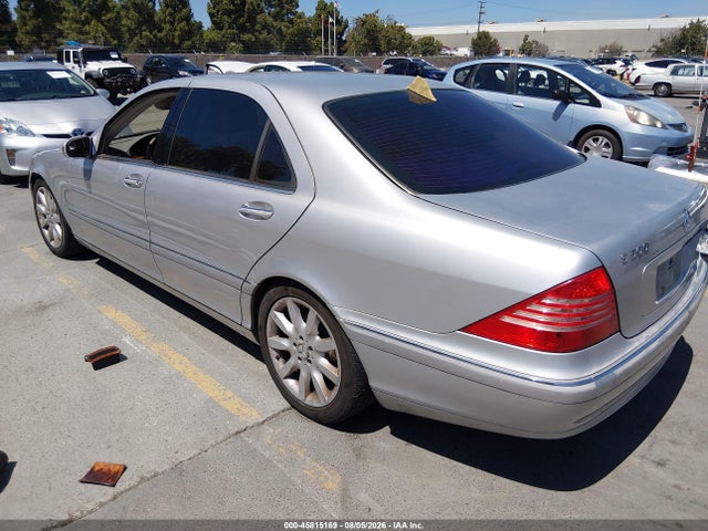 45815169 :رقم المزاد ، WDBNG75J04A426121 vin ، 2004 Mercedes-benz S 500 مزاد بيع