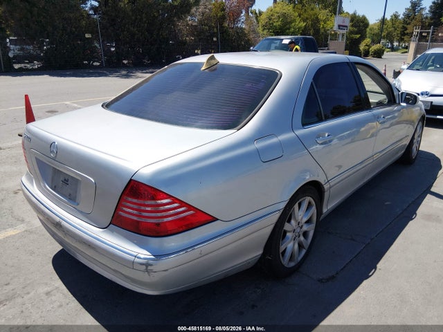 45815169 :رقم المزاد ، WDBNG75J04A426121 vin ، 2004 Mercedes-benz S 500 مزاد بيع