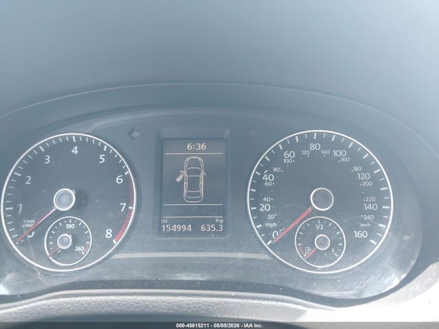 2013 Volkswagen Passat 2.5l Se მანქანა იყიდება აუქციონზე, vin: 1VWBH7A38DC079857, აუქციონის ნომერი: 45815211