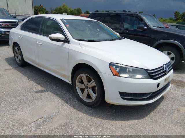 2012 Volkswagen Passat 2.5l Se მანქანა იყიდება აუქციონზე, vin: 1VWBH7A30CC084954, აუქციონის ნომერი: 45815306