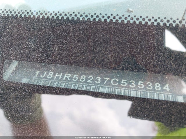 45815439 :رقم المزاد ، 1J8HR58237C535384 vin ، 2007 Jeep Grand Cherokee Limited مزاد بيع