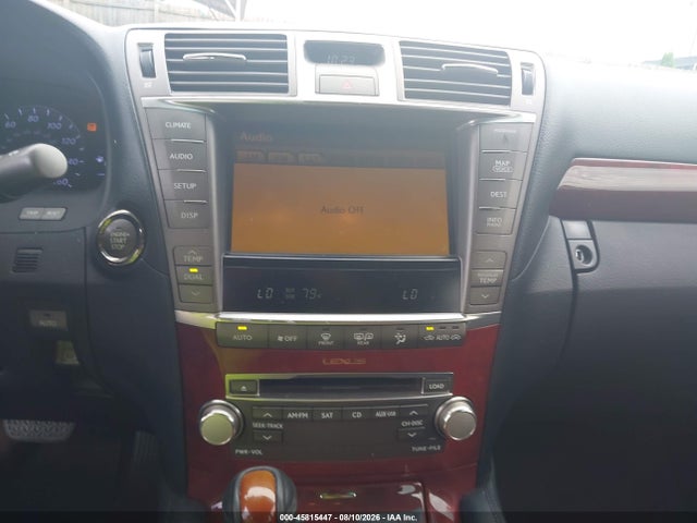 Продаж на аукціоні авто 2010 Lexus Ls 460, vin: JTHBL5EF5A5099167, номер лоту: 45815447