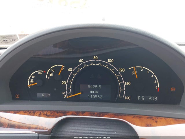Aukcja sprzedaży 2006 Mercedes-benz S 500 4matic, vin: WDBNG84J16A480778, numer aukcji: 45815482