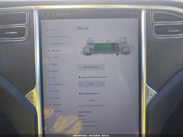 Продаж на аукціоні авто 2013 Tesla Model S, vin: 5YJSA1CG4DFP03659, номер лоту: 45815533