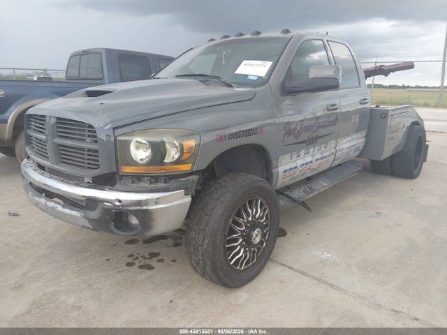 2008 Dodge Ram 4500 Hd Chassis St/slt/laramie მანქანა იყიდება აუქციონზე, vin: 3D6WC68A68G179924, აუქციონის ნომერი: 45815551