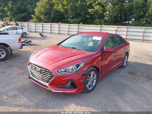 2018 Hyundai Sonata Sel მანქანა იყიდება აუქციონზე, vin: 5NPE34AF7JH640864, აუქციონის ნომერი: 45815568